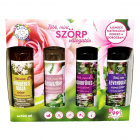 Bálint Csemegék Szörp válogatás-rózsás (4x100ml) 4db Bálint Csemegék Szörp válogatás-rózsás (4x100ml) 4db
