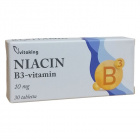 Vitaking Vitamin B3-Vitamin (Niacin) 10mg tabletta 30db Vitaking Vitamin B3-Vitamin (Niacin) 10mg tabletta 30db
