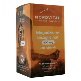 Nordvital Magnézium-biszglicinát kapszula 90db
