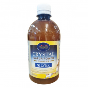 Crystal Silver Natur Power Ginger ezüstkolloid oldat 500ml