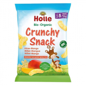 Holle bio babasnack - köles, mangó 25g