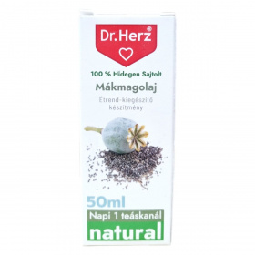 Dr. Herz 100% hidegen sajtolt mákolaj 50ml
