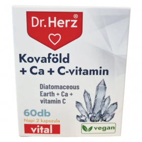 Dr. Herz Kovaföld+Ca+C-vitamin kapszula 60db