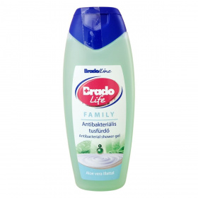 BradoLife antibakteriális tusfürdő - aloe vera 400ml