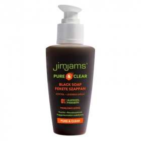 JimJams Beauty Clean & Matt fekete szappan arctisztításhoz 125ml