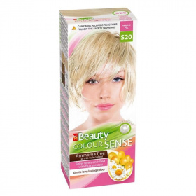 MM Beauty Colour Sense S20 ammóniamentes hajszínező - Icy Blond - Jégszőke 125ml