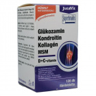 JutaVit Glükozamin-szulfát + Kondroitin-szulfát Kollagén MSM D+C filmtabletta 120db JutaVit Glükozamin-szulfát + Kondroitin-szulfát Kollagén MSM D+C filmtabletta 120db