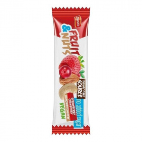 Sunvita gyümölcsszelet - eper-vörösáfonya-kesudió-mandula 30g
