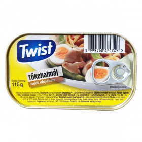 Twist tőkehalmáj saját olajában 120g