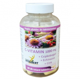 Vitalbert C-vitamin 1000mg tabletta 80db