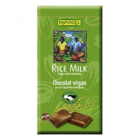 Rapunzel bio rizsitalos csokoládé vegán 100g