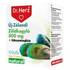 Dr. Herz Zöldkagyló kivonat 500mg kapszula 60db Dr. Herz Zöldkagyló kivonat 500mg kapszula 60db