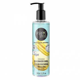 Organic Shop feszesítő tusfürdő - citrommal, mentával 280ml