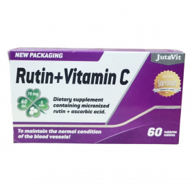 JutaVit Rutin + Ascorbin Acid tabletta 60db