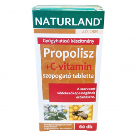 Naturland Propolisz + C-vitamin tabletta 60db