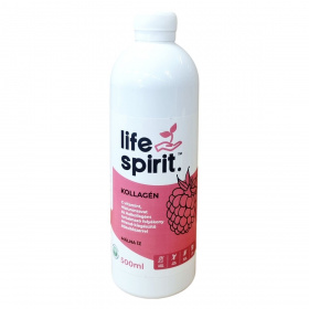 Life Spirit hal kollagén folyékony étrendkiegészítő málnás 500ml