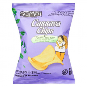 Samai cassava chips - tengeri sós 57g
