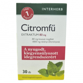 Interherb Napi 1 Citromfű Extraktum kapszula 30db