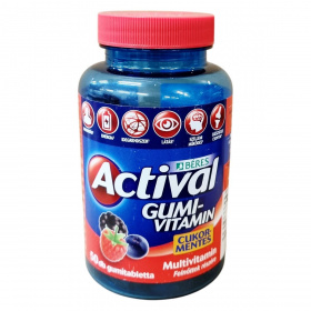 Béres Actival Gumivitamin gumitabletta (felnőtt multivitamin) 50db