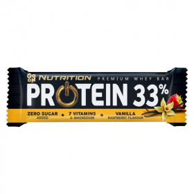 Sante go on nutrition protein szelet 33% - vanília-málna 50g