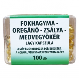 Dr. Chen Fokhagyma Oregano Zsálya Medvegyökér kapszula 100db
