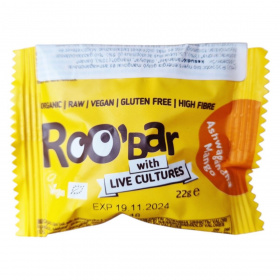Roobar Bio nyers Energiagolyó Mangó-Ashwaganda 22g
