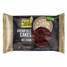 Rice Up Snack puffasztott rizs korongok - étcsokoládés puffasztott rizs korongok 50g Rice Up Snack puffasztott rizs korongok - étcsokoládés puffasztott rizs korongok 50g
