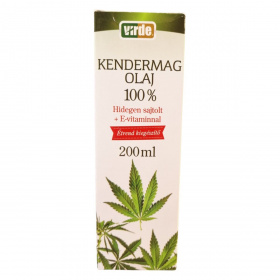 Virde Kendermagolaj 100 % E-vitaminnal 200ml