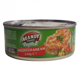 Mandy növényi pástétom (mediterrán) 120g