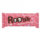 Roobar 100% raw bio gyümölcsszelet - fehér eper-vanília 30g Roobar 100% raw bio gyümölcsszelet - fehér eper-vanília 30g