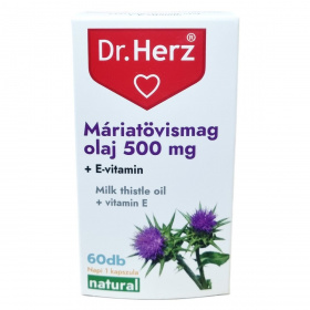 Dr. Herz Máriatövismag olaj 500mg kapszula 60db