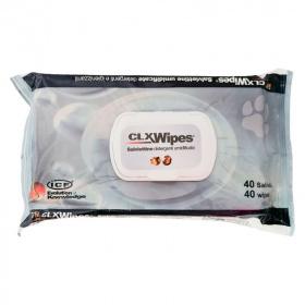 ICF CLX Wipes nedves törlőkendő kutyák és macskák részére 40db