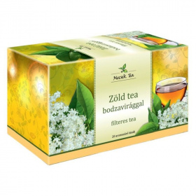 Mecsek zöld tea - bodzavirág (20x2g) 20db