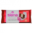 Siena tejcsokoládé (édesítőszerrel) 90g Siena tejcsokoládé (édesítőszerrel) 90g