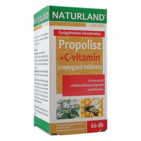 Naturland Propolisz + C-vitamin tabletta 60db