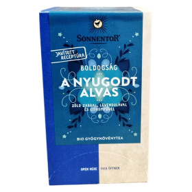 Sonnentor Pihentető alvás Bio filteres tea 18db