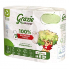 Grazie Natural Lucart tekercses kéztörlő papír 2db Grazie Natural Lucart tekercses kéztörlő papír 2db