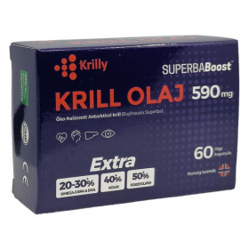 Krilly Krill olaj 590mg lágy kapszula 60db