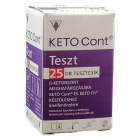 KETO Cont Teszt tesztcsík 25db KETO Cont Teszt tesztcsík 25db