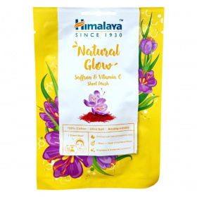 Himalaya textilmaszk (természetes ragyogás sáfránnyal és c-vitaminnal) 30ml