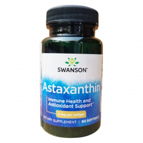Swanson Astaxanthin 4mg lágyzselatin kapszula 60db