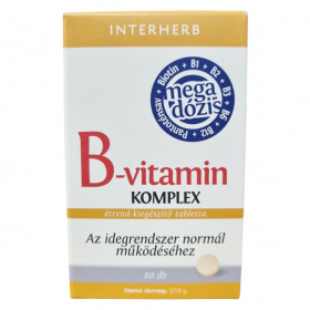 Interherb B-vitamin Komplex tabletta 60db