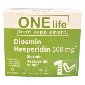 One Life Diozmin-Heszperidin kapszula 90db