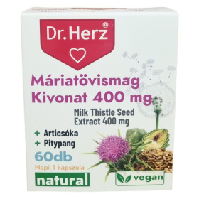 Dr. Herz Máriatövismag kivonat 400mg kapszula 60db