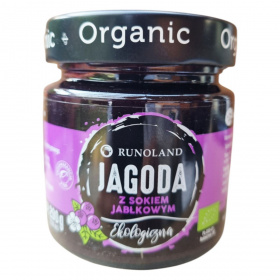Runoland Bio Feketeáfonya dzsem 200g