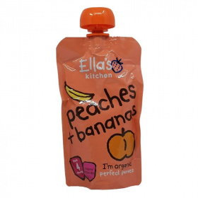 Ella's Kitchen bio őszibarackos banánpüré bébiétel 120g