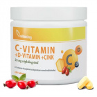 Vitaking C+D3+Cink biszglicinát + csipkebogyó tabletta 200db 