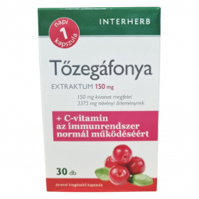 Interherb Napi 1 Tőzegáfonya Extraktum kapszula 30db