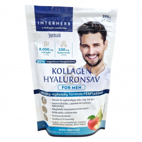 Interherb Kollagén Hyaluronsav italpor - for men, alma, körte 396g
