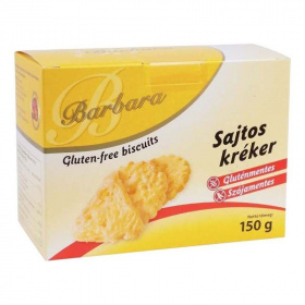 Barbara gluténmentes sajtos kréker 150g